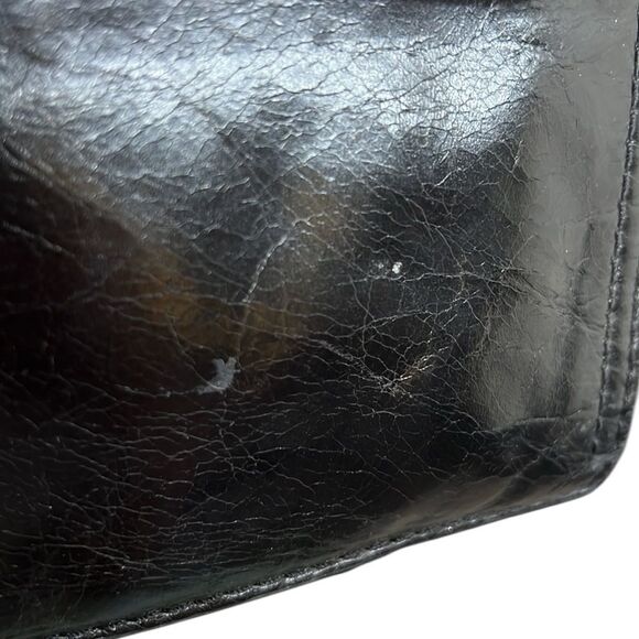 Rebecca Minkoff Black Leather Crossbody Shoulder Bag Tassels Designer Bikercore - Picture 16 of 16